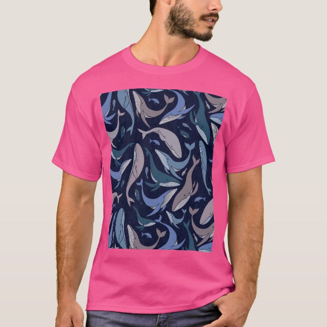 Camiseta Escola De Baleias (Frente)