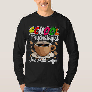 Camiseta Escola de Café Psicólogo Professor de Psicologia G