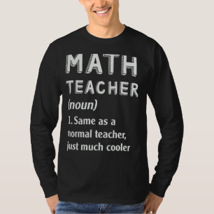 Camiseta Escola de Definição de Professores de Matemática 1