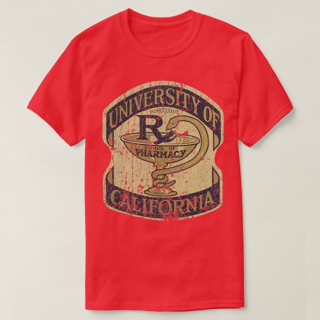 Camiseta Escola de Farmácia da UC 1872 (Frente do Design)