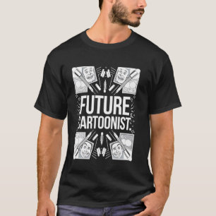 Camiseta Escola de Graduação para Desenhistas de Cartunista