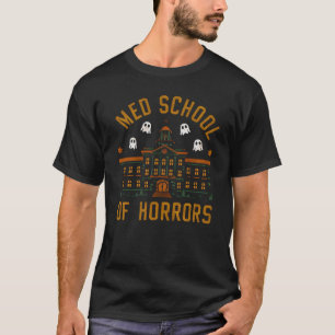 Camiseta Escola de horror, escola de medicina e Halloween