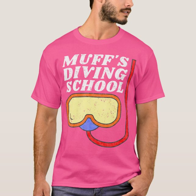 Camiseta Escola de mergulho de Muff (Frente)