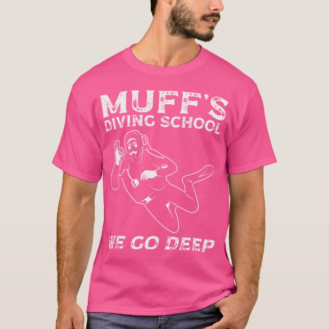 Camiseta Escola de Mergulho Muffs (Frente)