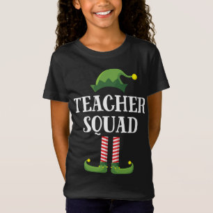 Camiseta Escola de Natal do Grupo de Combinação Elf do Esqu