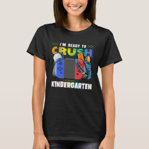 Camiseta Escola de Paixão de Jogador Jardim de Infância Jog