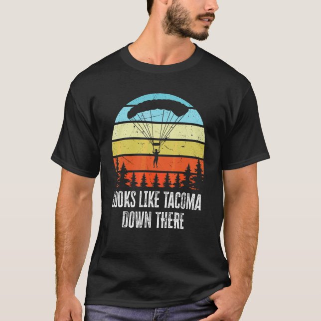 Camiseta Escola de Paraquedismo Db Cooper (Frente)