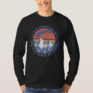 Camiseta Escola de Paraquedismo Vintage Db Cooper