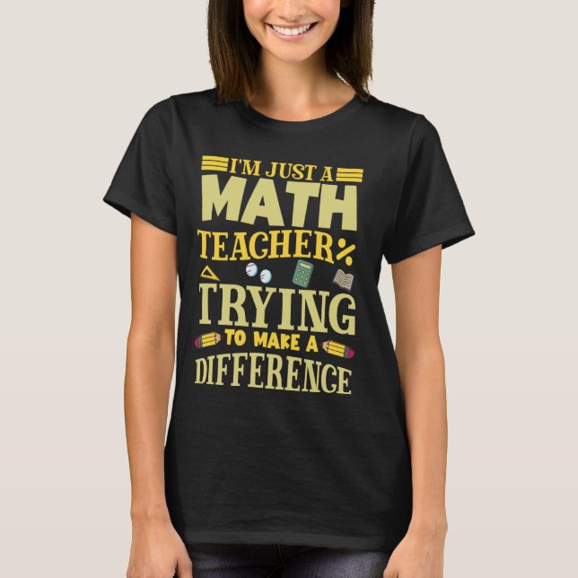 Camiseta Escola de Professores de Matemática (Frente)