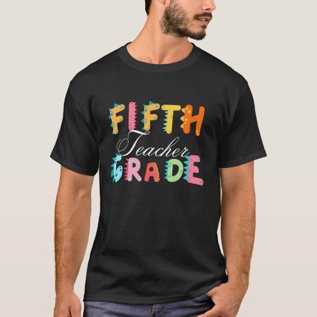 Camiseta Escola de Professores do Quadrado Dino 5 (Frente)