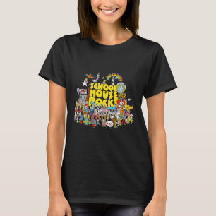 Camiseta Escola de Rock House Desenhos Animados Byck To Sch