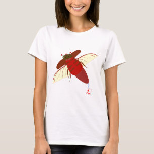 Camiseta Escola de Voo Maybug! Ilustração Engraçada