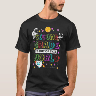 Camiseta Escola do Segundo Ano Fofa é Fora deste Mundo