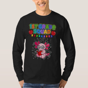 Camiseta Escola Elementar Axolotl para o Quadrado de Primei