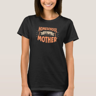 Camiseta Escola em Casa Como uma Mãe Escola Virtual Online