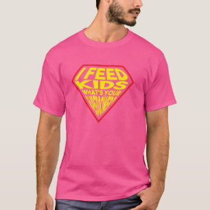 Camiseta Escola Engraçada de Trabalhador de Cafeteria Escol