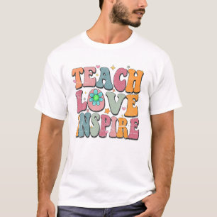 Camiseta Escola Ensina Amor Inspira Retro