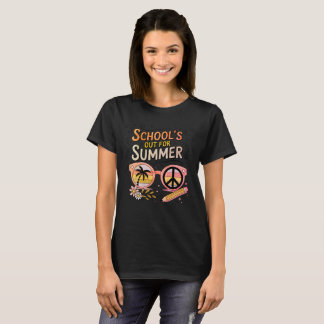 Camiseta Escola Fechada Para o Verão
