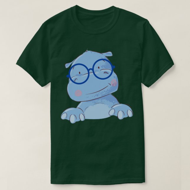 Camiseta Escola Hippopotamus (Frente do Design)