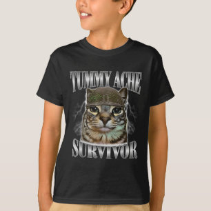 Camiseta Escola Importante Mas Esquiando Crianças Important