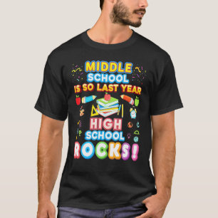 Camiseta Escola Média É Assim No Ano Passado De Rochas Segu