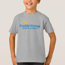 Camiseta Escola Middle Virtual da Flórida, Juventude