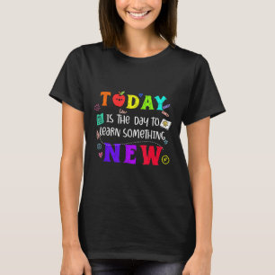 Camiseta Escola Motivacional É O Dia De Aprender Soi