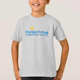 Camiseta Escola Primária Virtual da Flórida Jovem