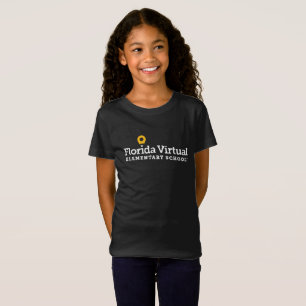 Camiseta Escola Primária Virtual da Flórida Meninas Joven
