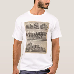 Camiseta Escola, seminário, residências, Minnesota