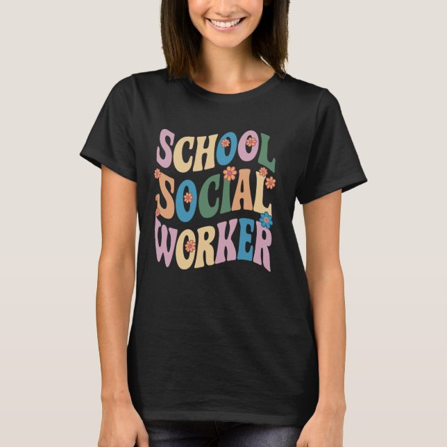 Camiseta Escola Social de Trabalhadores Sociais Flores Colh (Frente)