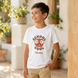 Camiseta Escolar Criança 2026 Roupa Escolar Meni