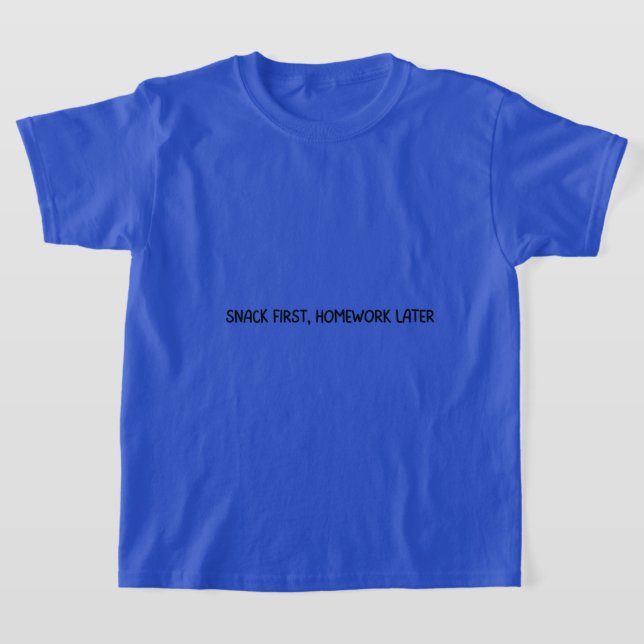 Camiseta Escolar Infantil Divertida Lanche Primeir (Postura )
