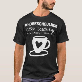 Camiseta Escolas de casa Mamãe Whimsical para amantes de ca