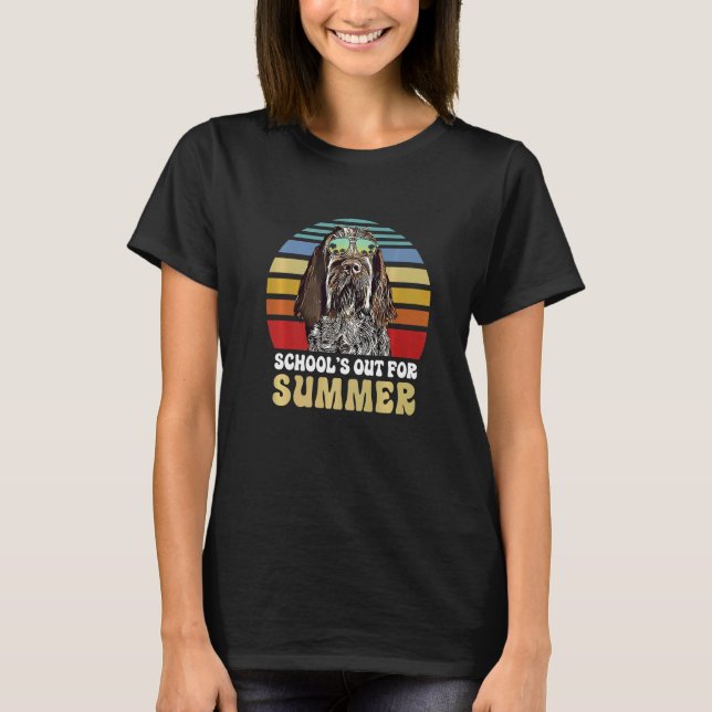 Camiseta Escolas De Verão Spinoni Italiani Dog Teache (Frente)
