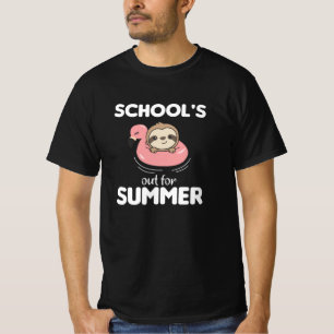 Camiseta Escolas Fora Para Animais Engraçados Pela Lama De