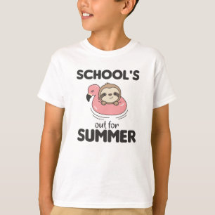 Camiseta Escolas Fora Para Animais Engraçados Pela Lama De 