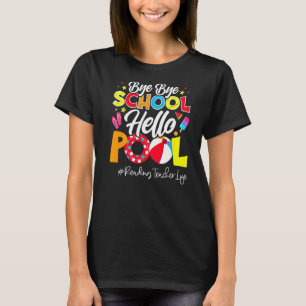 Camiseta Escolas Fora Para Ler A Vida Escolar De Verão Tcha