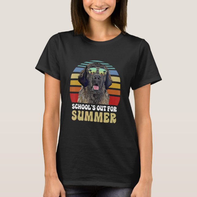 Camiseta Escolas Fora Para Professora De Cachorros Summer L (Frente)