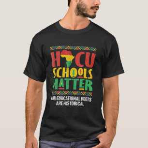 Camiseta Escolas HBCU Importam a Aluna Histórica do Black C