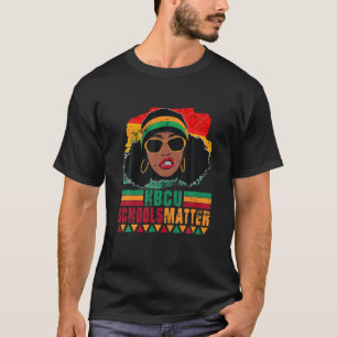 Camiseta Escolas Hbcu Importam Aluna Histórica da Escola N