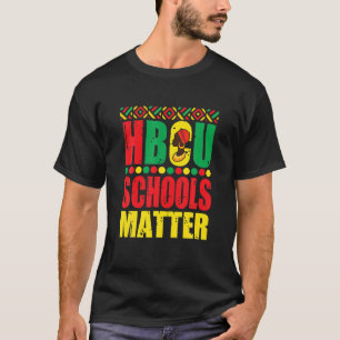 Camiseta Escolas Hbcu Importam Aluna Histórica da Escola N