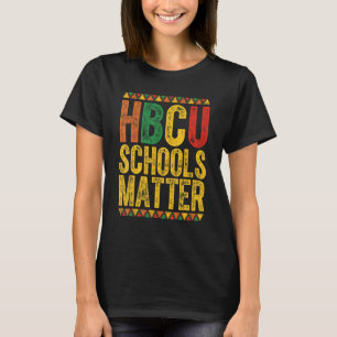 Camiseta Escolas Hbcu Importam Menina Histórica da Escola N