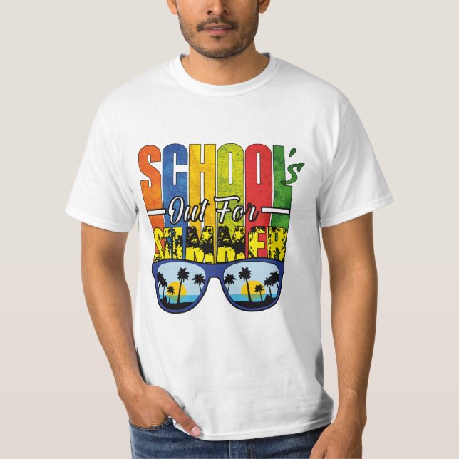 Camiseta escolas para estudantes de verão (Frente)