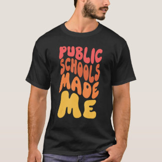 Camiseta Escolas Públicas Me Fizeram Adorar Escolas Pública