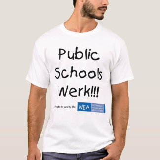 Camiseta Escolas públicas Werk!!!