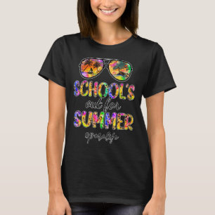 Camiseta Escolas Saídas Para O Verão Da Palmeira Da Paralif