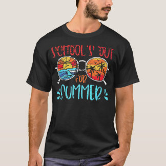 Camiseta Escolas Saídas Para O Verão Feliz Dia Passado Da E