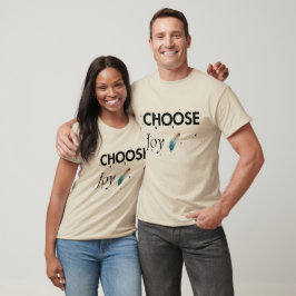 Camiseta Escolha a Alegria | Coleção AMAR Signature