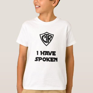 Camiseta Escolha a direita que eu falei batismo de LDS engr